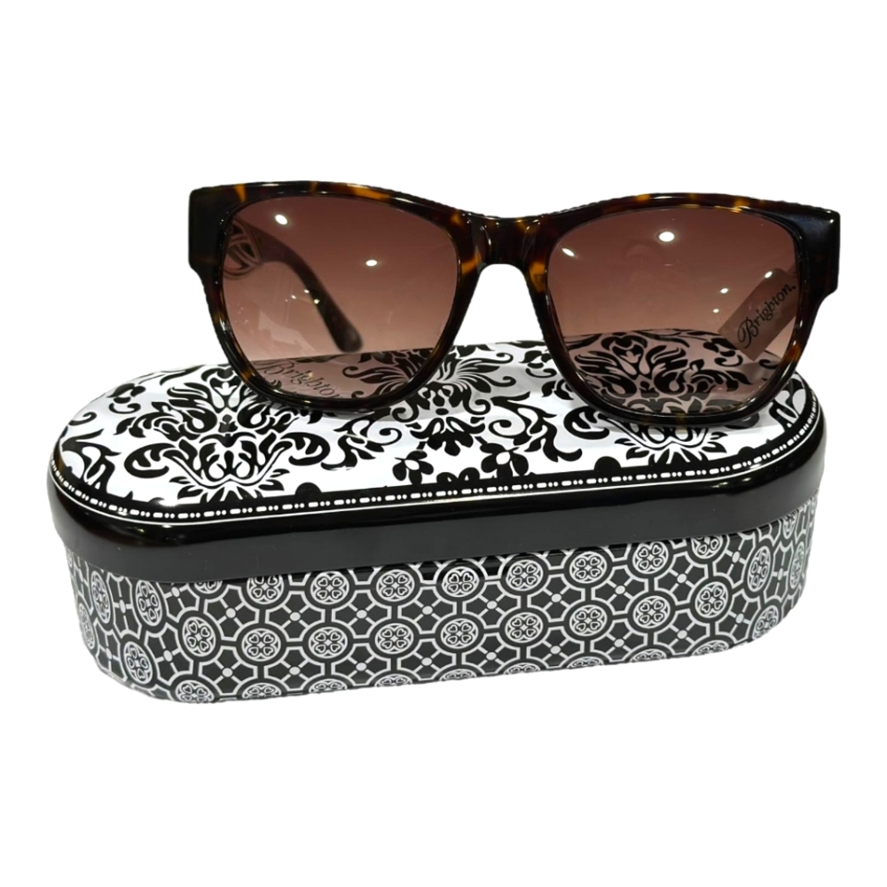 Brighton Neptune's Rings Swirl Sunglasses with Case NWT
